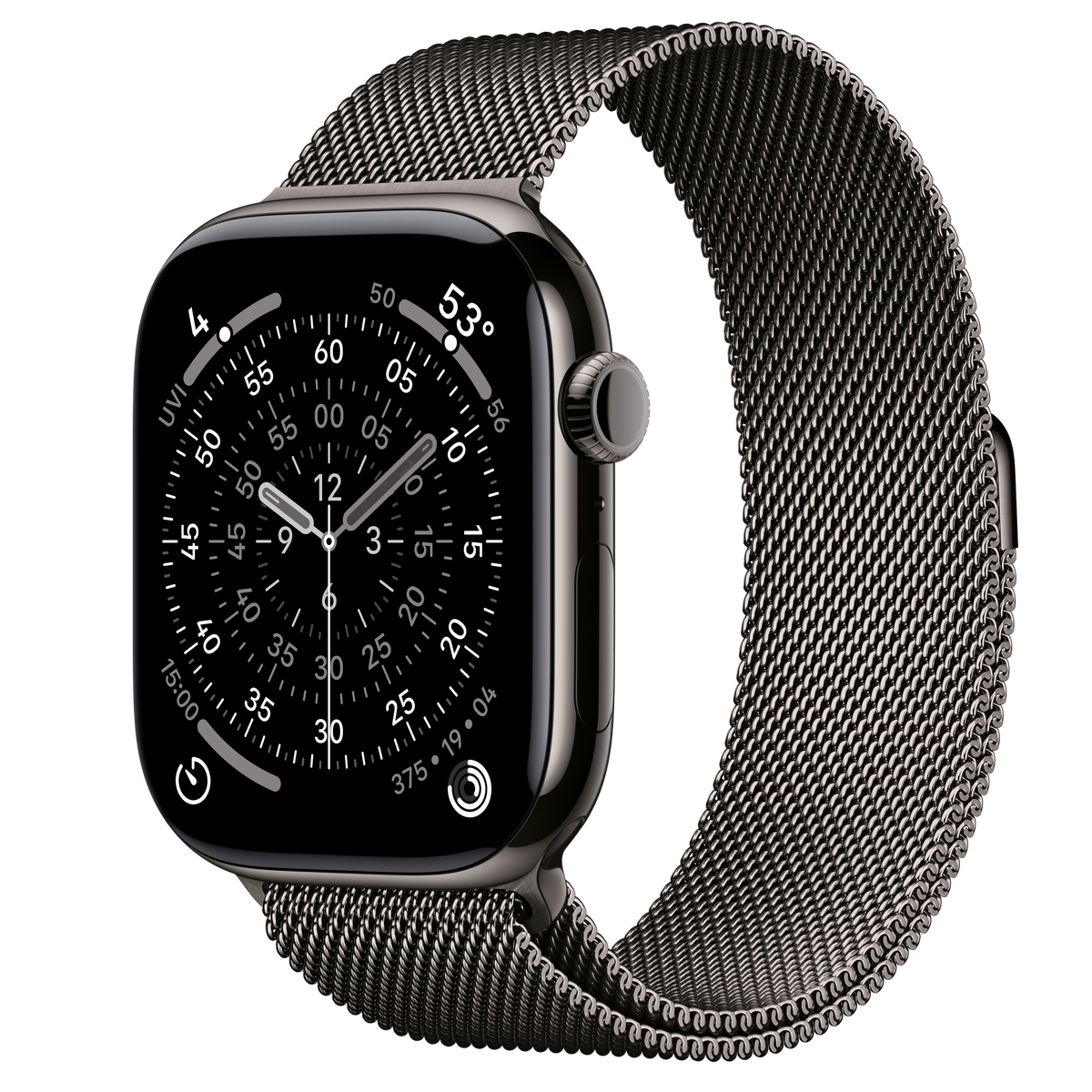 Apple Watch Series 11 — 46mm Slate Titanium (GPS + Cellular)